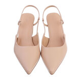 Beige slingback pump Annebeth._