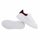 Lage witte-bordeaux sneaker Arife._