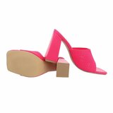  Fuchsia hoge mixed mule Karien_