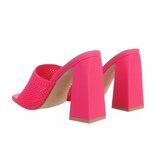  Fuchsia hoge mixed mule Karien_