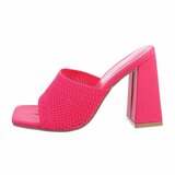  Fuchsia hoge mixed mule Karien_