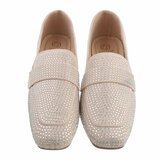 Beige mocassin Jolanda._