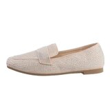 Beige mocassin Jolanda._