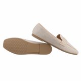 Beige mocassin Jolanda._