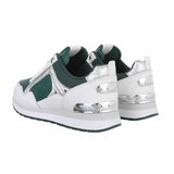 Groene mix lage mix sneaker Chaira._