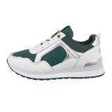 Groene mix lage mix sneaker Chaira._