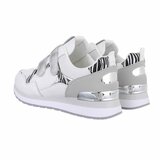 Witte mix lage mix sneaker Mary._