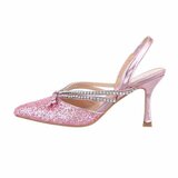 Rose slingback pump Bianca._