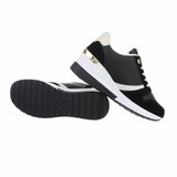 Zwarte hoge sneaker Manuela_