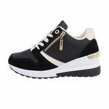 Zwarte hoge sneaker Manuela_