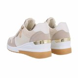 Beige hoge sneaker Manuela_