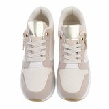 Beige hoge sneaker Manuela_