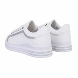 Lage witte mixed  sneaker Ameera._