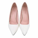 Witte high heel pump Angel._