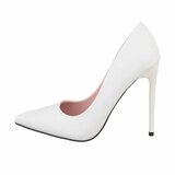 Witte high heel pump Angel._