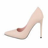 Beige high heel pump Angel._