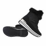 Hoge zwarte winter sneaker Stansie  _