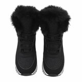 Hoge zwarte winter sneaker Stansie  _