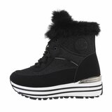 Hoge zwarte winter sneaker Stansie  _