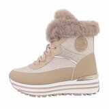 Hoge kaki winter sneaker Stansie_