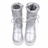 Zilveren snowboot Arliss_