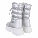 Zilveren snowboot Arliss_