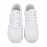 Lage witte sneaker Inez_