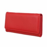 Portemonnaie rectangulaire rouge_