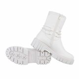 Witte mixed boot Stanzi_