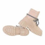 Beige daimen boot Laure_