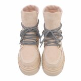 Beige daimen boot Laure_