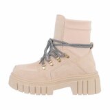 Beige daimen boot Laure_