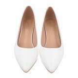 Witte lak pump Amella_