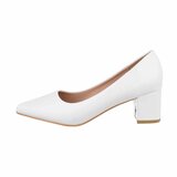 Witte lak pump Amella_