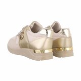 Lage goud-beige sneaker Josefina_