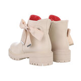 Beige meisjes boot Liesje._