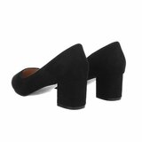 Zwarte suede pump Arike_