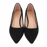 Zwarte suede pump Arike_