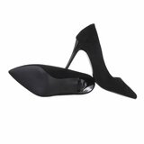 Zwarte suede pump Astou_