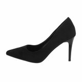 Zwarte suede pump Astou_