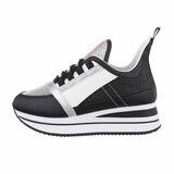 Lage zwarte sneaker Janna_