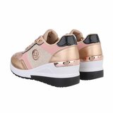 Lage champagne mix sneaker Ellen_