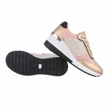 Lage champagne mix sneaker Ellen_