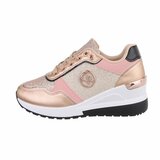 Lage champagne mix sneaker Ellen_