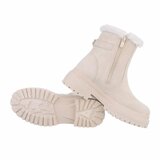 Beige daimen winterboot Irene_