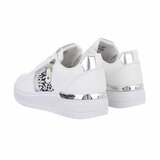 Lage witte mixed sneaker Doris_