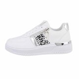 Lage witte mixed sneaker Doris_