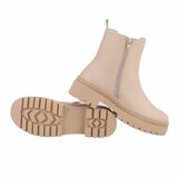 Beige lage  Chelsea boot Aska_