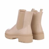 Beige lage  Chelsea boot Aska_