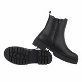 Zwarte lage  Chelsea boot Aska_